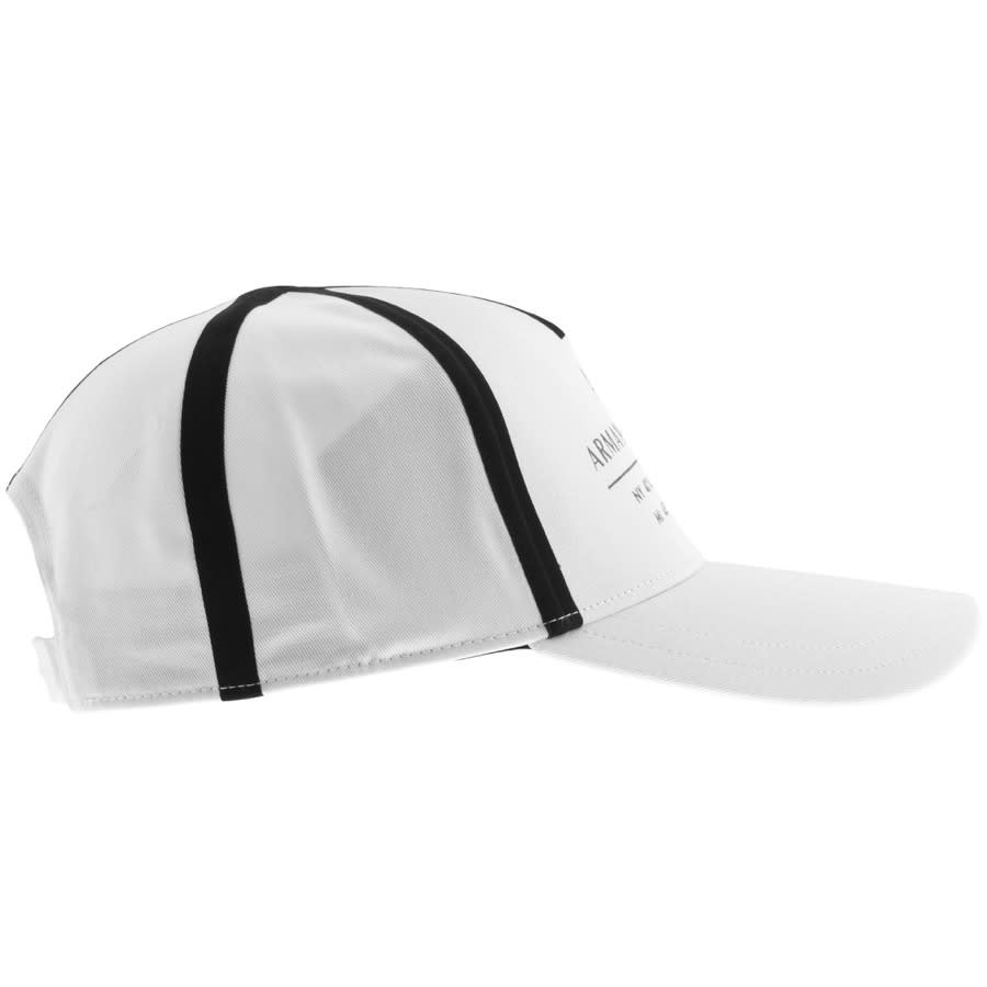 Alternative Image for ProductArmani Exchange logo Baseball Cap White2